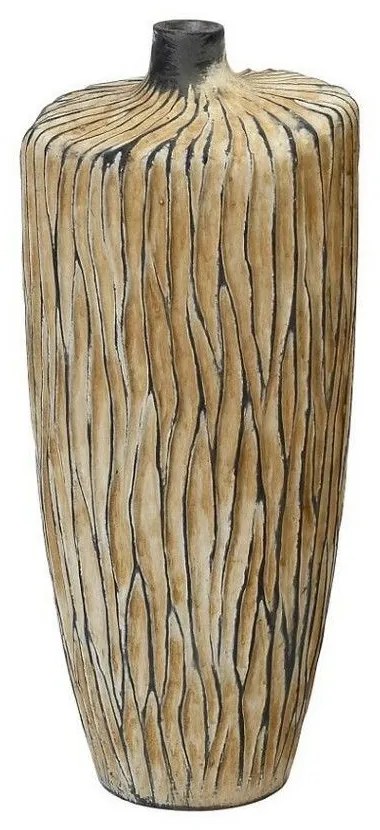 Βάζο TAS244 14x14x31cm Beige Espiel Ceramic