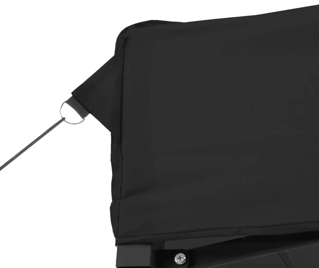 vidaXL Τέντα Εκδηλώσεων Πτυσσόμενη Pop-Up Μαύρο 580x292x315 εκ.