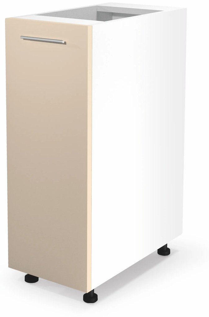 VENTO D-30/82 lower cabinet, color: white / beige DIOMMI V-UA-VENTO-D-30/82-BEŻOWY