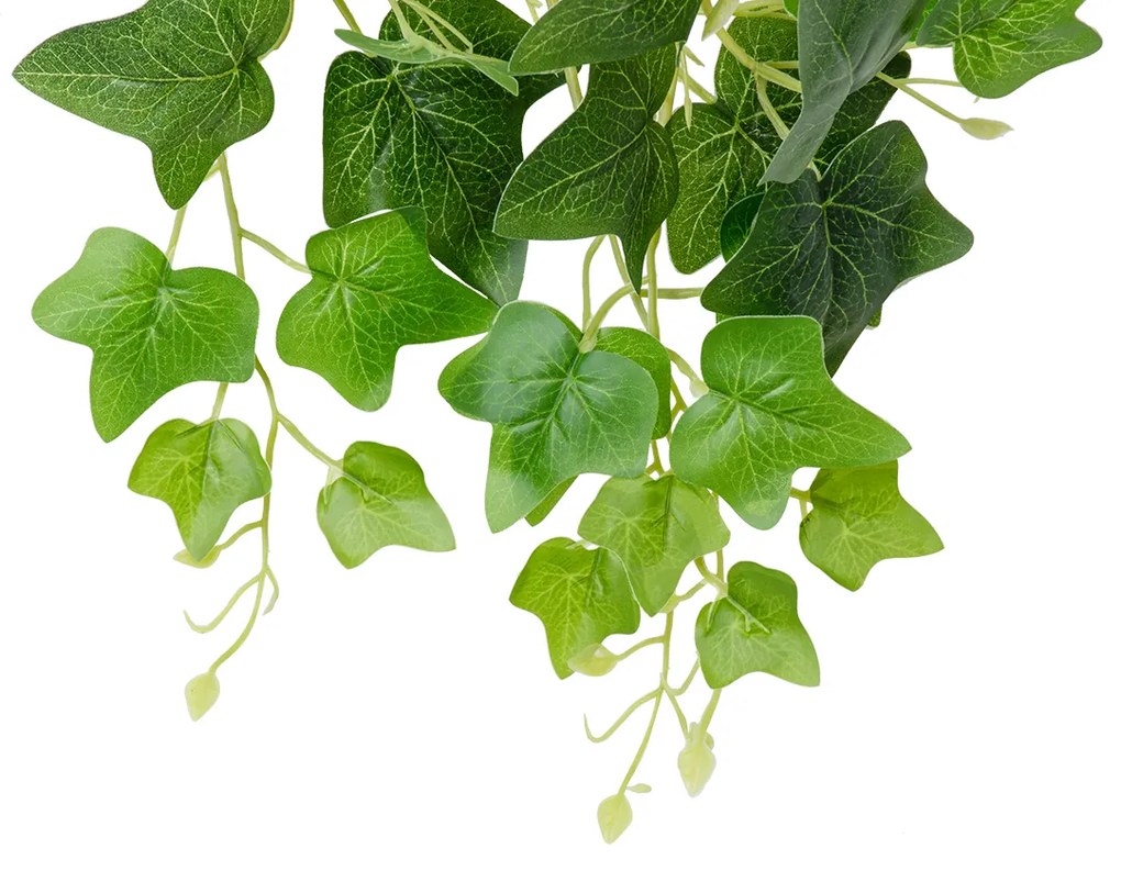 GloboStar® Artificial Garden IVY HANGING BRANCH 20253 Τεχνητό Διακοσμητικό Κρεμαστό Φυτό Κισσός Υ130cm