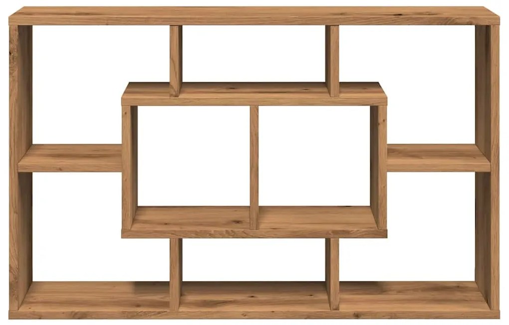 vidaXL Ράφι τοίχου Artisan Oak 85x16x52,5 cm Κατασκευασμένο ξύλο