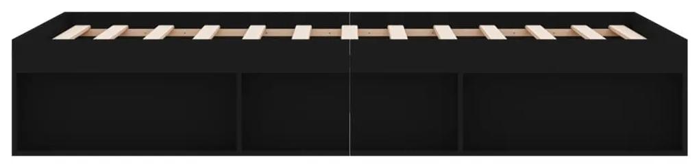 Πλαίσιο Κρεβατιού Μαύρο 180 x 200 εκ. Super King - Μαύρο