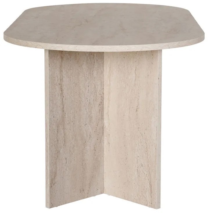 Τραπέζι Sablin Megapap χρώμα travertine 180x89,5x75εκ.