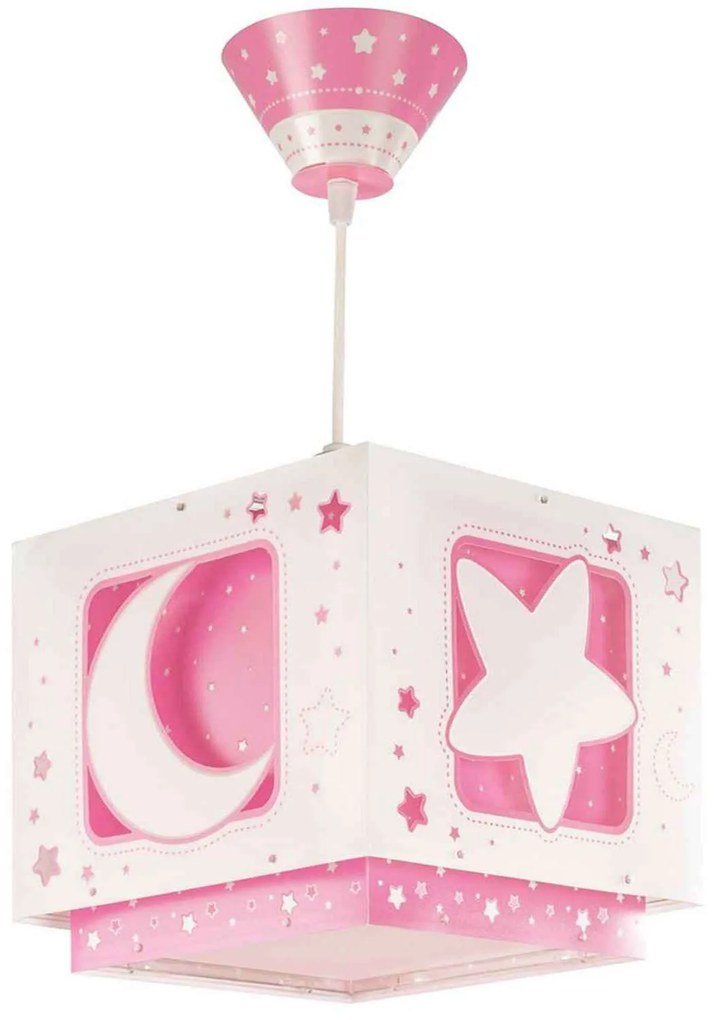 Φωτιστικό Οροφής Pink Moon 63232 S White-Pink Ango Polypropylene