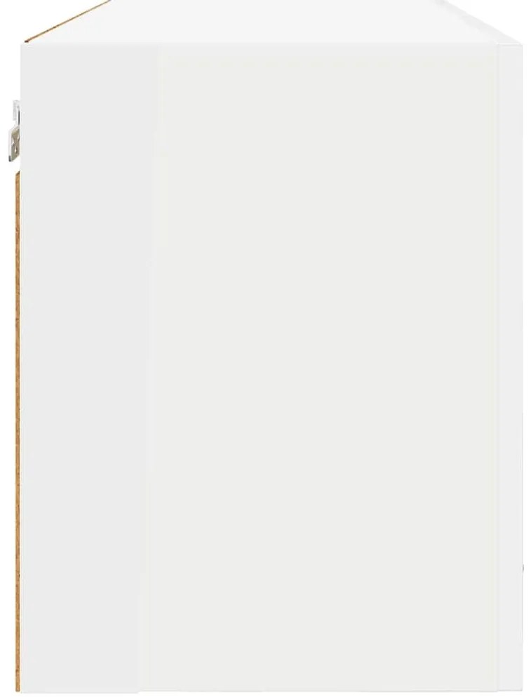 vidaXL Κρεμαστό ντουλάπι Λευκό 80 x 31 x 40 εκ Επεξεργασμένο ξύλο