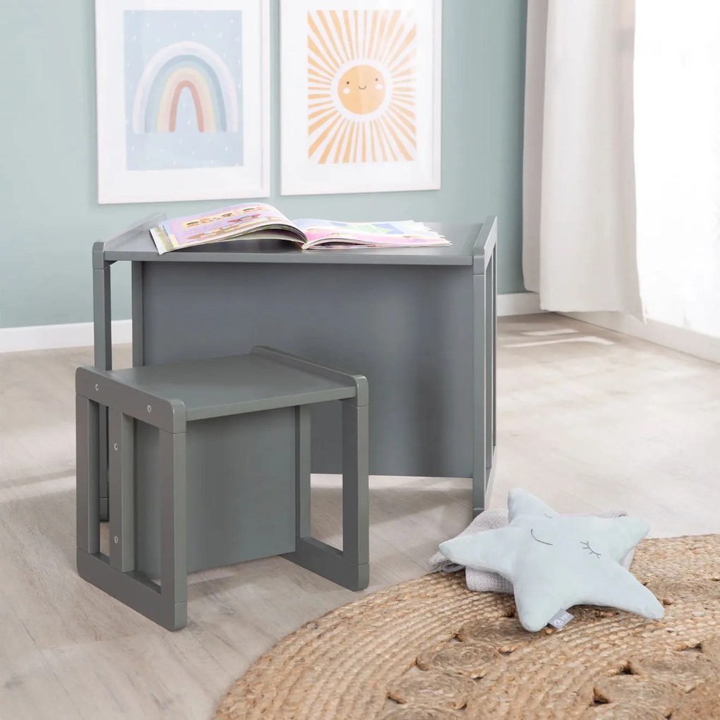 Σετ πάγκος και καρεκλάκι Judy-Anthraki