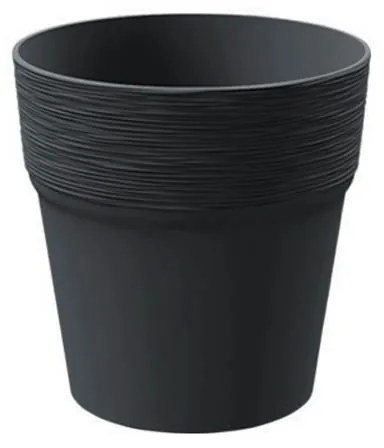 Γλάστρα (Φ14.5x14.8) Marhome Furu Ανθρακί 09-DFA145-S433