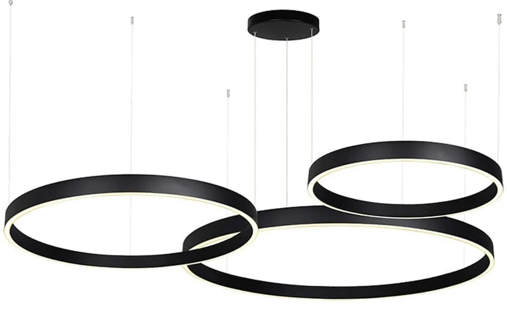 Φωτιστικό Οροφής 25375 184x210cm Dim Led 9357lm 174W 3000K Black
