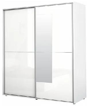 Ντουλάπα με συρόμενες πόρτες και καθρέφτη Αpolo8 180x59x200 DIOMMI 33-025