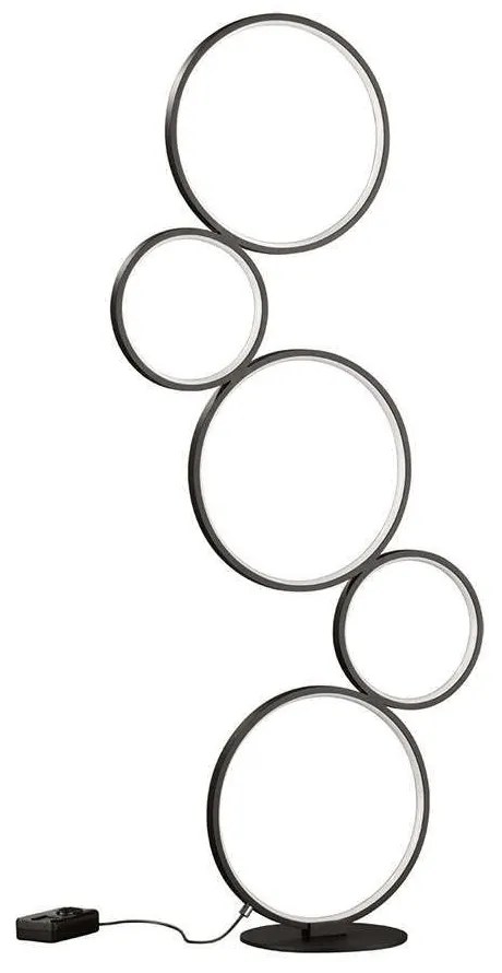 Φωτιστικό Δαπέδου Rondo 422610532 Anthracite Trio Lighting Metal