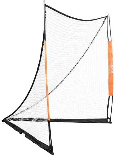 VEVOR Lacrosse Goal, 6&#039; x 6&#039; Lacrosse Net, Portable Lacrosse Goal with Carry Bag, Fiberglass Rod Backyard Lacrosse Training Equipment, Easy Setup Collegiate Goal, Perfect for Youth Adult Training