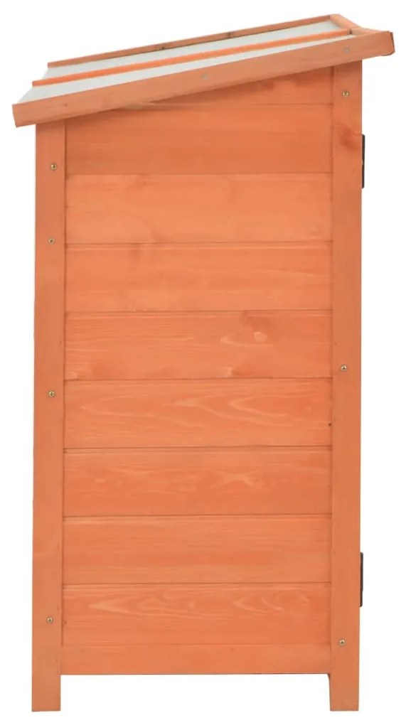 Αποθήκη Κήπου 128x42x91 εκ. Ξύλινη 170650