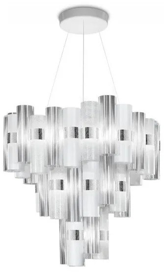 Πολυέλαιος Κρεμαστό Φωτιστικό Οροφής LED 130W Dimmable La Lollo XLarge Slamp-LALSXL0WHT01T00NMTEU-Λευκό LALSXL0WHT01T00NMTEU