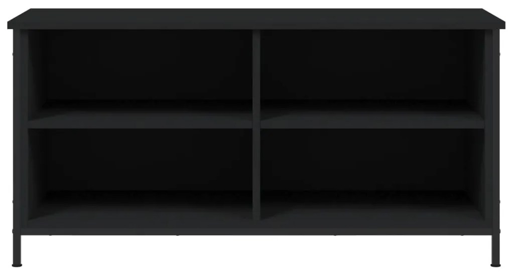 vidaXL Έπιπλο Τηλεόρασης Μαύρο 100x40x50 εκ. Επεξεργασμένο Ξύλο