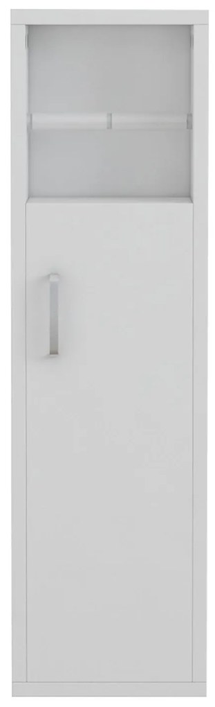 Ντουλάπι μπάνιου DAMIEN C9025.12 Μελαμίνη Λευκή 20x13x70Y εκ. 20x13x70 εκ.