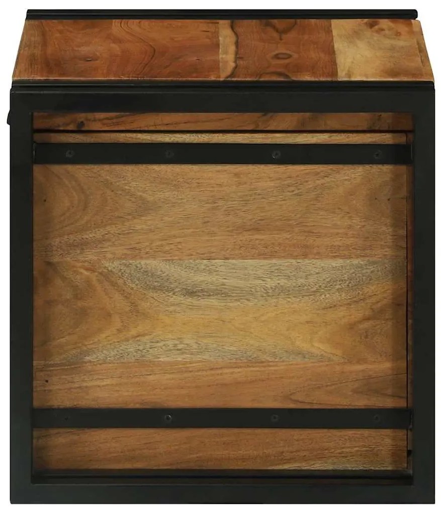 vidaXL Αποθηκευτικές Κάσες 40 x 40 x 40 cm Μασίφ ξύλο ακακίας