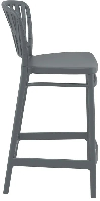 PORTOFINO 65εκ. ΣΚΑΜΠΟ DARK GREY ΠΟΛ/ΝΙΟΥ