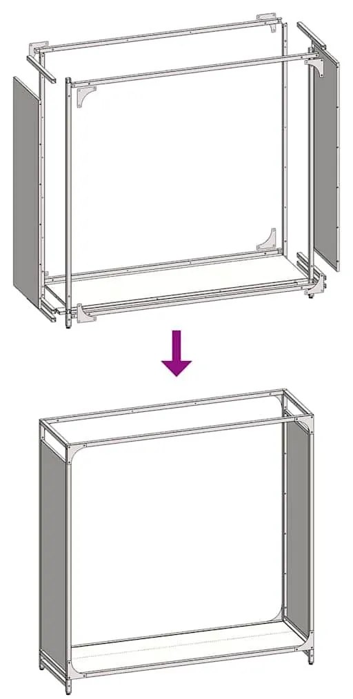 Ράφι για καυσόξυλα Μαύρο 90x28x90 cm Ατσάλι ψυχρής έλασης - Μαύρο