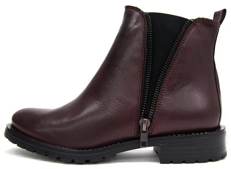 Μποτάκια/Low boots Very Me  LEATHER ANKLE BOOTS WOMEN