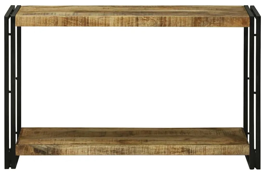 vidaXL Τραπέζι κονσόλας 120 x 33 x 75 εκ Μασίφ ακατέργαστο ξύλο μάνγκο