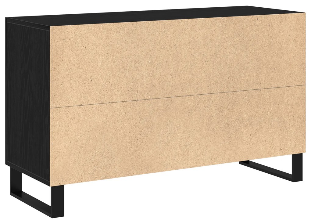vidaXL Μπουφές Μαύρη Δρυς 100x36x60 εκ. Κατασκευασμένο Ξύλο