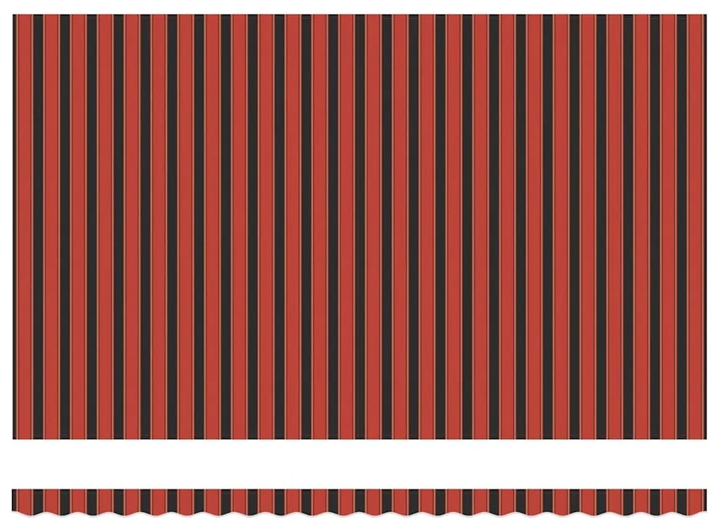 vidaXL Σκηνίτσα Αναδιπλούμενη πορτοκαλί και καφέ 500 x 350 εκ ύφασμα