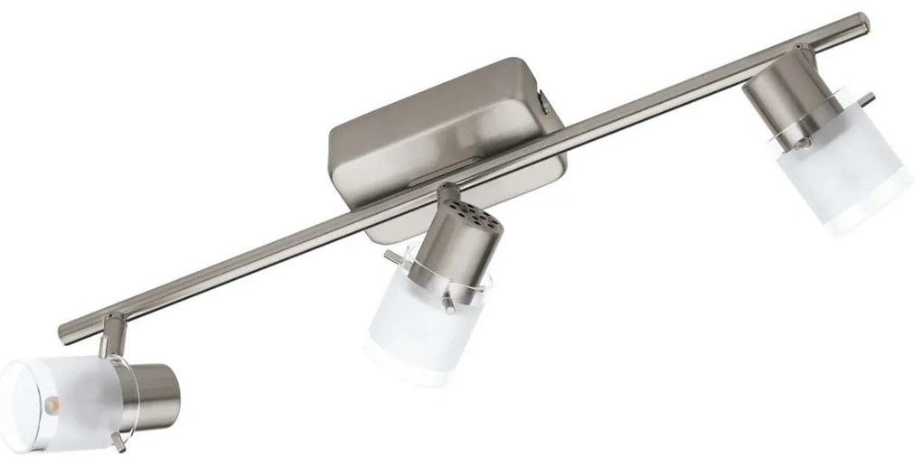 Φωτιστικό Σποτ Led 93703 Orvieto 1 Eglo Metal, Glass