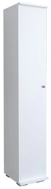Ντουλάπι-Στήλη Juan 120-000238 30x35x177cm White Μοριοσανίδα, Μελαμίνη