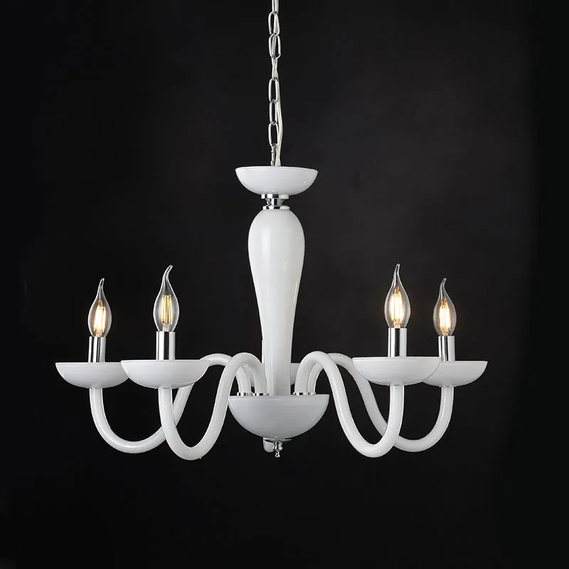 Πολυέλαιος Οροφής Aca Lunaria BLK82185PWC White
