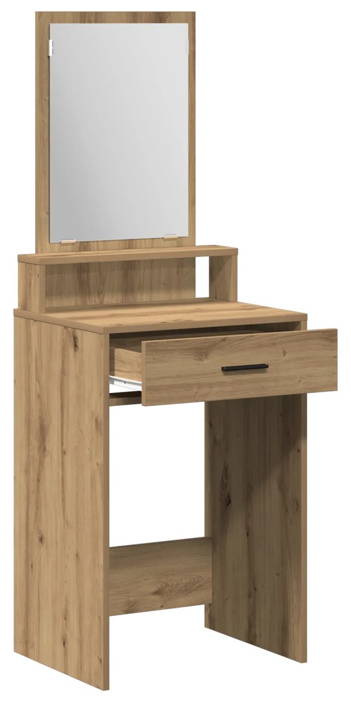 vidaXL Τουαλέτα με Συρτάρια Artisan Oak 50x41x140 εκ