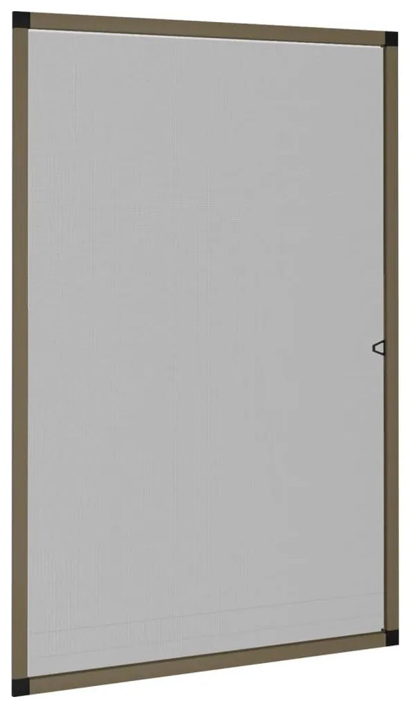 vidaXL Σήτα Εντόμων για Παράθυρα Καφέ 90 x 120 εκ.