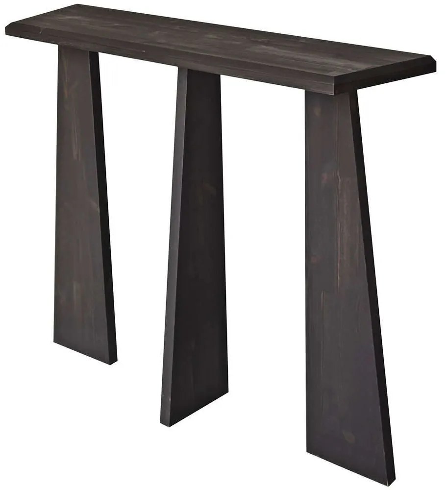 Κονσόλα Cleopatra 552NOS1905 100x28x83cm Anthracite Wood