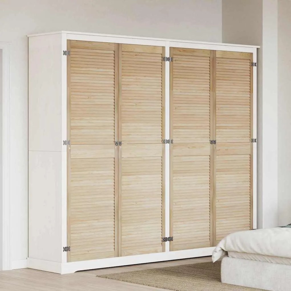 vidaXL Πόρτες Ντουλάπας Other με πόρτα 4 pcs Καφέ 201 x 59.5 x 2.1 εκ