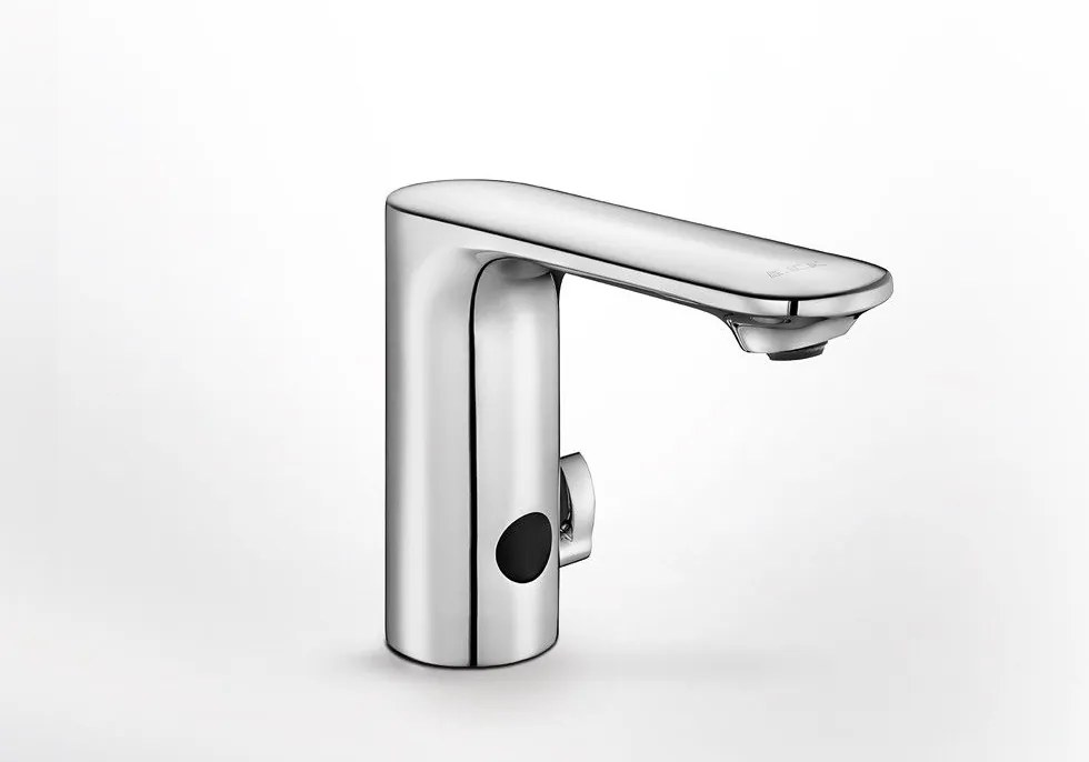 Serel / ECA 108108037 Chrome Μπαταρία Νιπτήρος Ηλεκτρονική με Λεβιέ Ρύθμισης Θερμοκρασίας (Μπαταρίας)