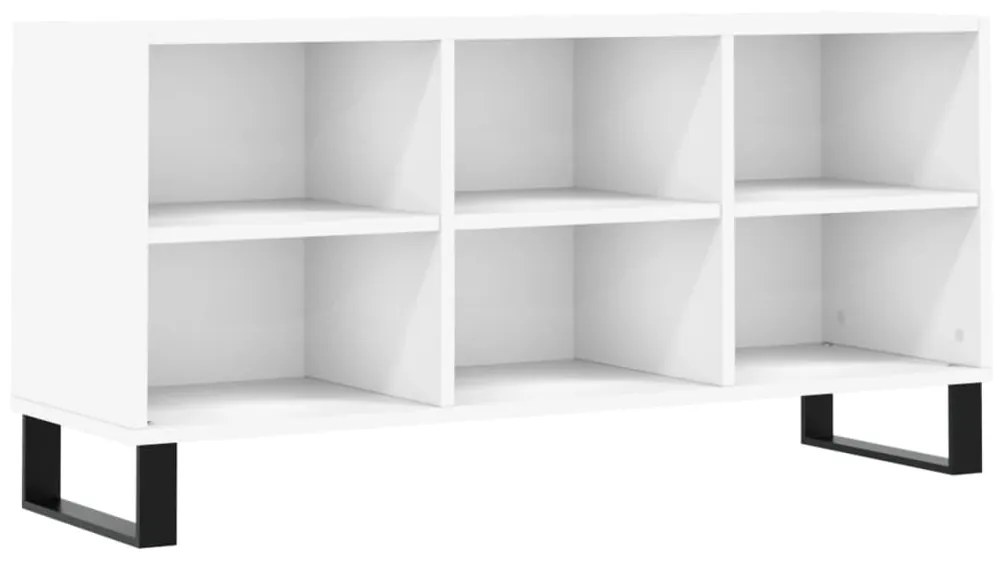 vidaXL Έπιπλο Τηλεόρασης Λευκό 103,5 x 30 x 50 εκ. από Επεξεργ. Ξύλο