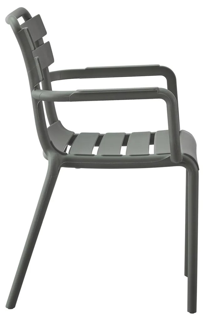 Καρέκλα - Πολυθρόνα PHILLY C6123.04 Olive Green Πολυπροπυλενίου 58,5x49x83,5Υεκ. 58.5x49x83.5 εκ.