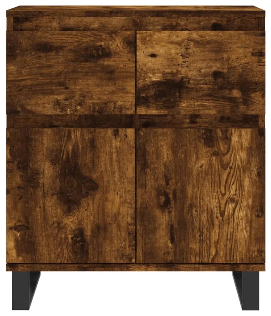 vidaXL Ντουλάπι Καπνιστή Δρυς 60x35x70 εκ. από Επεξεργασμένο Ξύλο