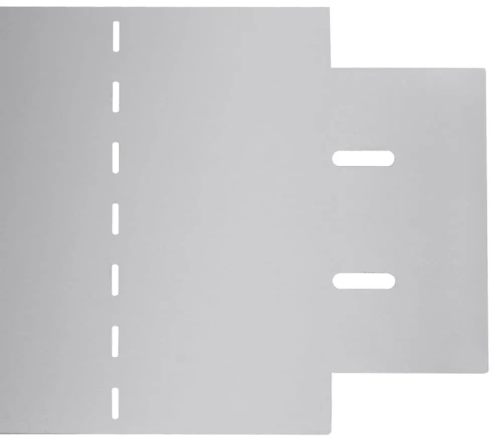 vidaXL Μπορντούρες Γκαζόν 20 τεμ. 100 x 20 εκ. Γαλβανισμένος Χάλυβας