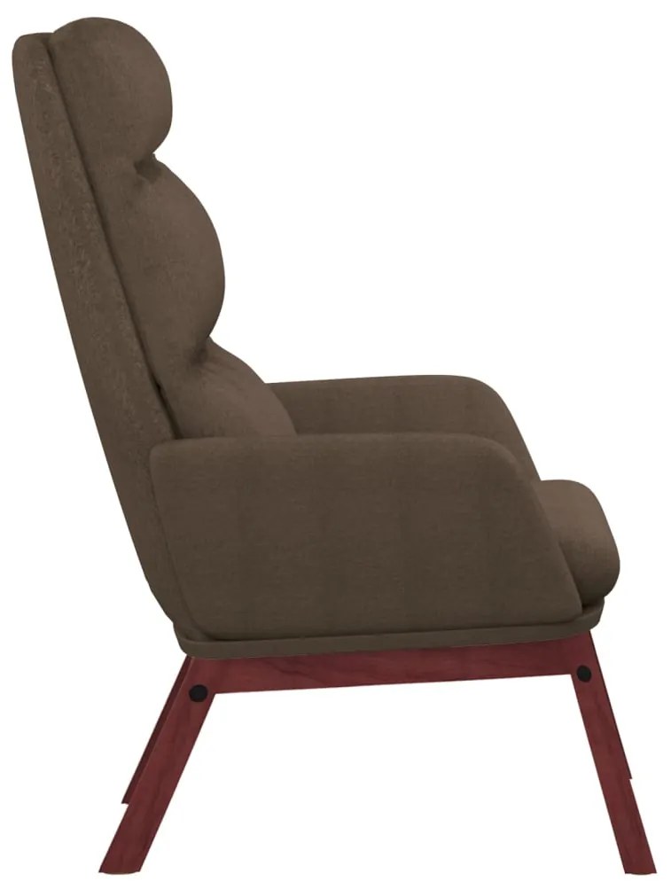 vidaXL Πολυθρόνα Relax Taupe Υφασμάτινη