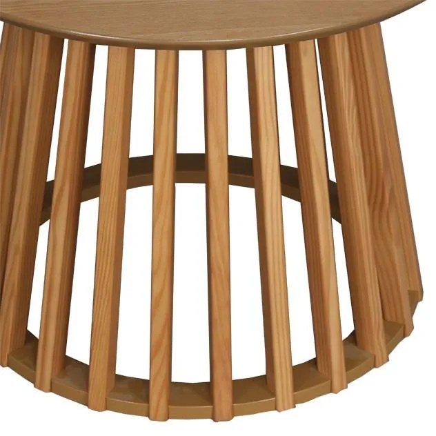 Τραπέζι σαλονιού Domonic φυσικό Φ60x45εκ 60x60x45 εκ.