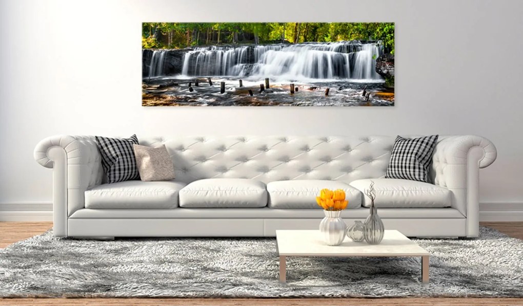 Πίνακας - Fairytale Waterfall  120x40