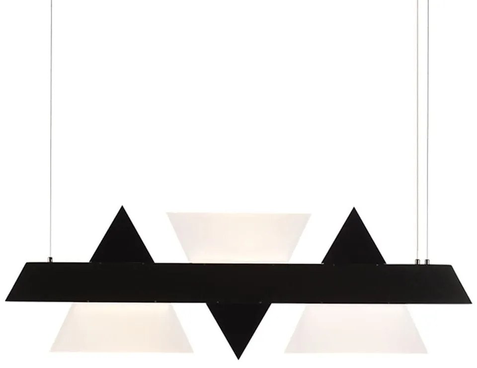 Φωτιστικό Οροφής - Ράγα DCR39215 Led 18W 3000K 1960LM 7,5X100XH120CM Αrmstrong Black Aca Decor Metal