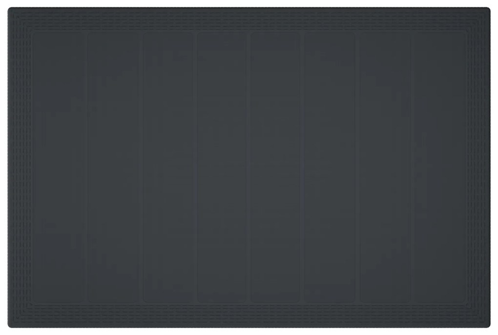 vidaXL Σετ τραπεζαρίας κήπου 5 pcs Ανθρακί 150 x 100 x 73 εκ. PE Ρατάν