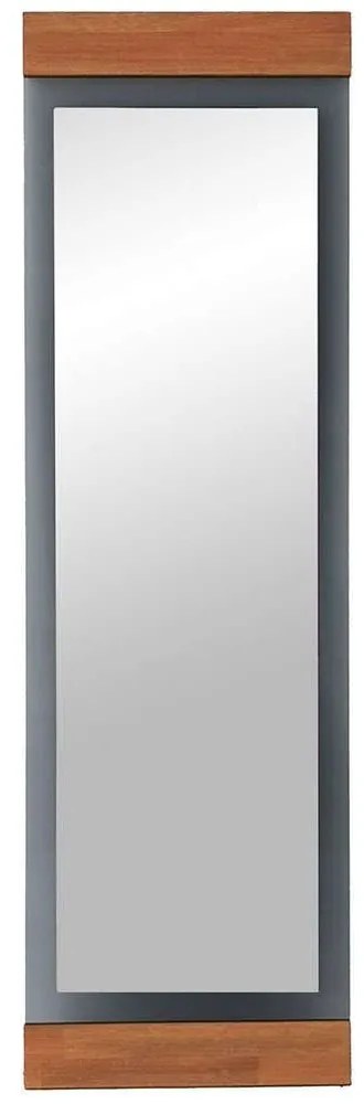 Καθρέπτης Δαπέδου - Τοίχου Murano 552NOS2328 50x3x170cm Oak Aberto Design Metal, Glass