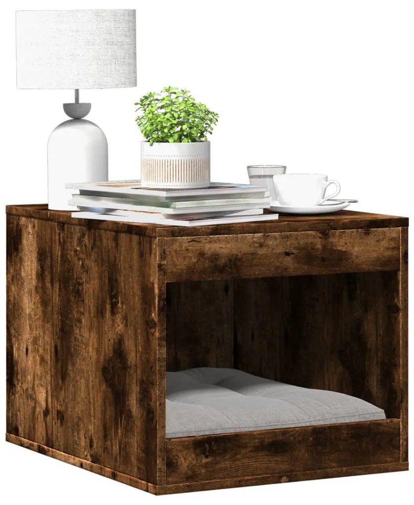 vidaXL Περίβλημα καπνιστή δρυς 47x59x42 cm Κατασκευασμένο ξύλο