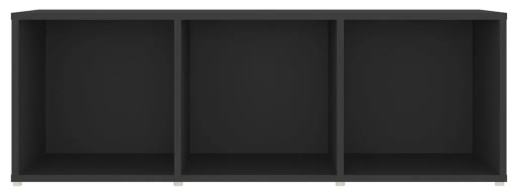 vidaXL Έπιπλα Τηλεόρασης 4 τεμ. Γκρι 107 x 35 x 37 εκ. από Μοριοσανίδα