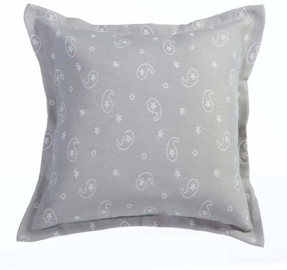 Μαξιλάρι Διακοσμητικό (Με Γέμιση) Gloom Grey Nef-Nef 50X50 Cotton-Polyester