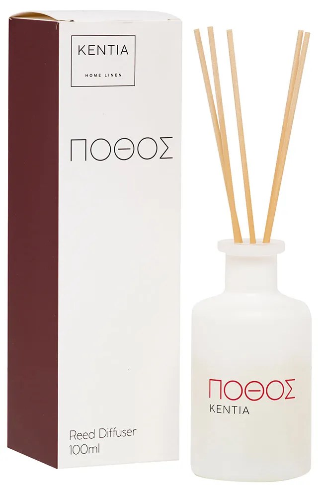 Αρωματικό Χώρου 100ml Με Στικς Kentia Mood Πόθος
