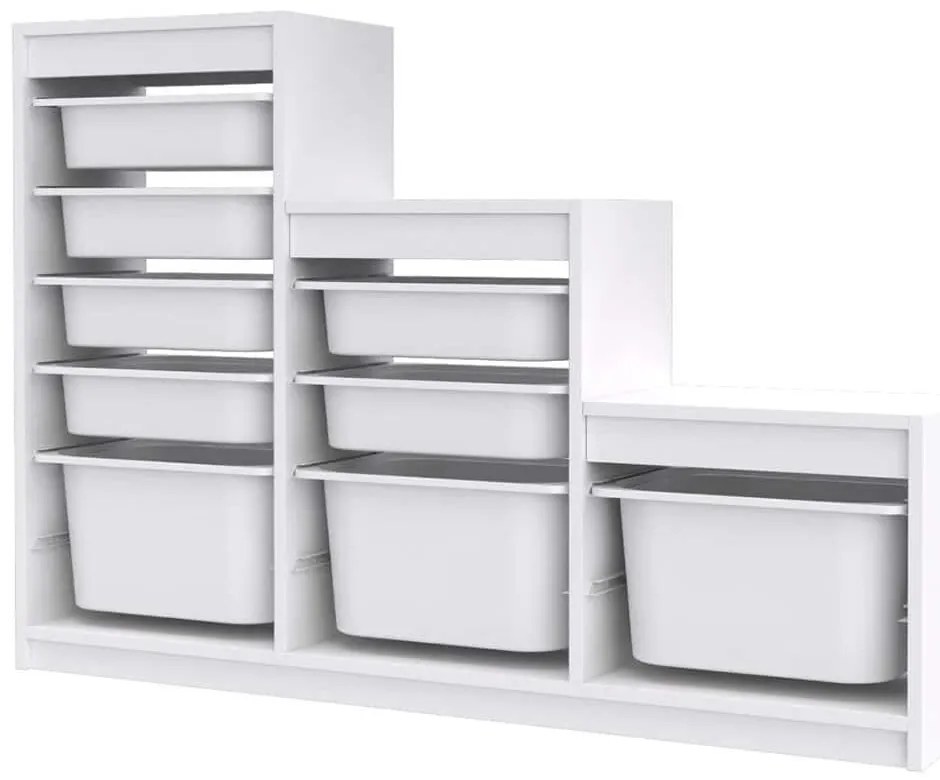 Συρταριέρα Παιδική Swiss 768ESL1169 132x30x93cm White