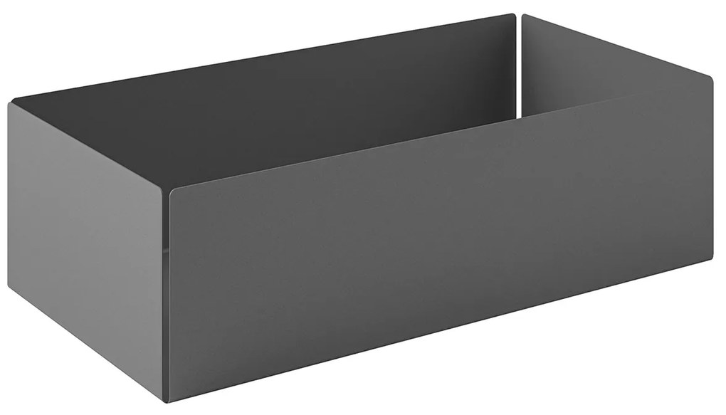 Κουτί Αποθήκευσης (25x7.5x13) Pam &amp; Co 119-163 Matt Concrete Grey